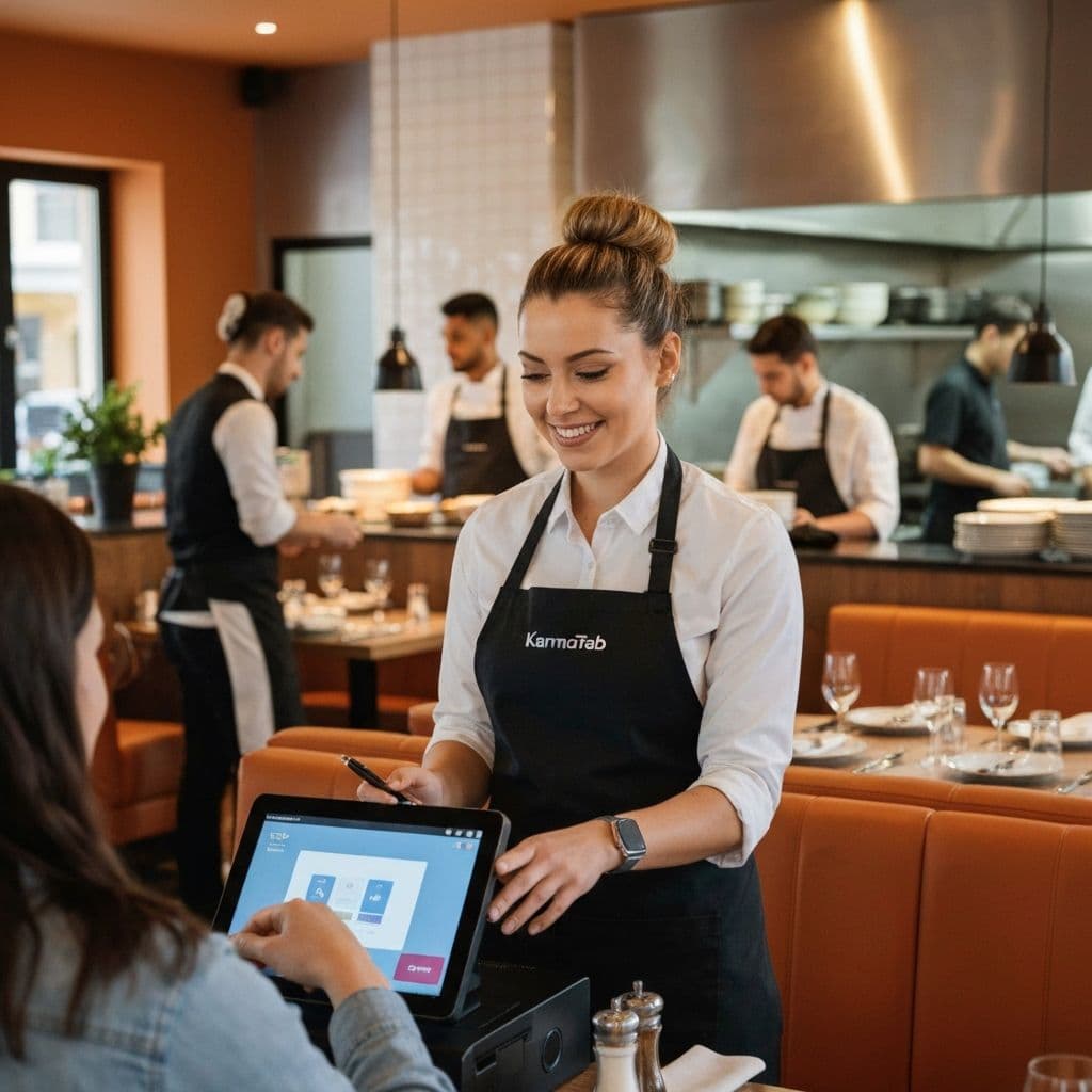 Staff Using KarmaTab